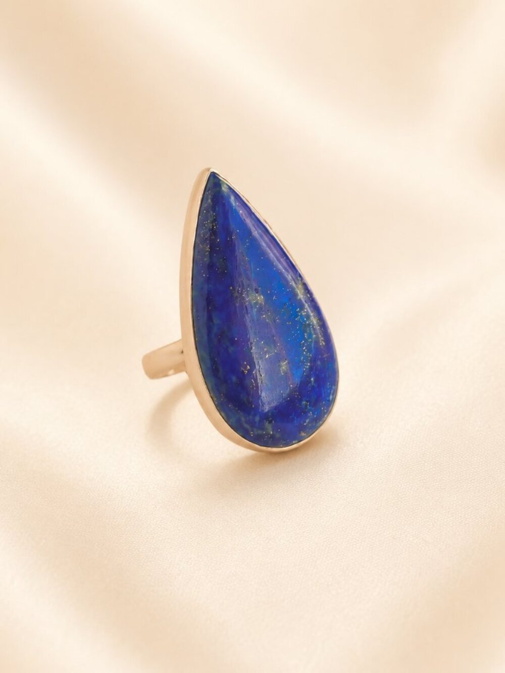 Lapis Lazuli Ring in Sterling Silver